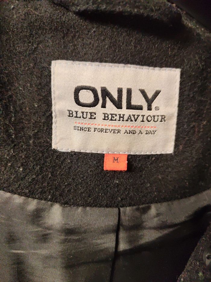 Manteau chaud hiver noire Only - photo numéro 2