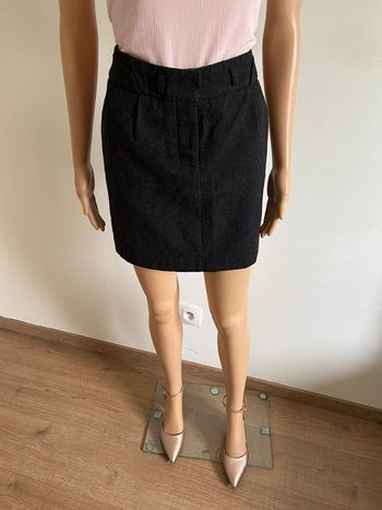 Jupe noire en laine Naf Naf taille 36 TBE