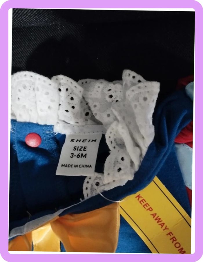 Déguisement de princesse 3-6 mois - photo numéro 2