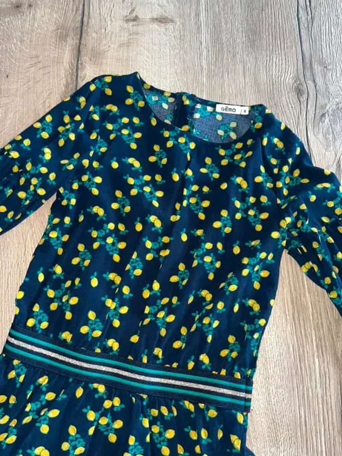 Robe fluide gemo citron - photo numéro 2