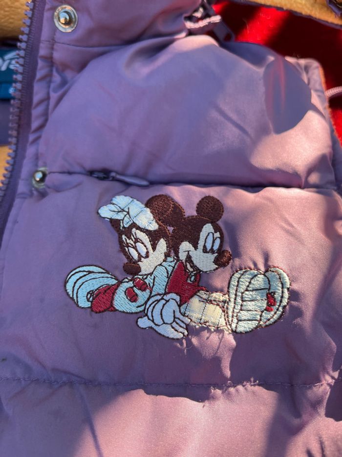 doudoune chaude sans manche Mickey Minnie Disney - photo numéro 2