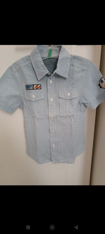 Chemise Benetton 5 ans