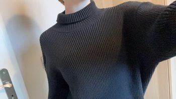 Robe pull noire