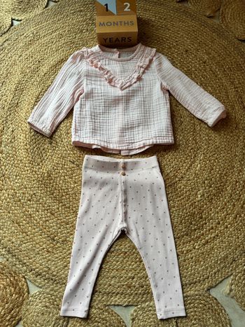 Ensemble fille 12 mois