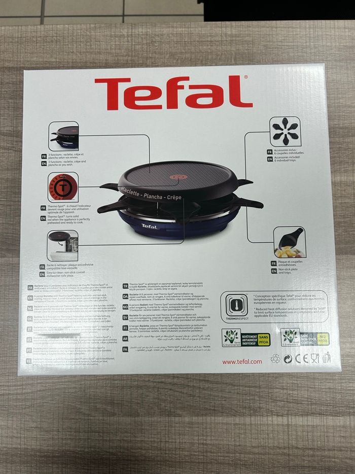 Tefal colormania raclette - photo numéro 2