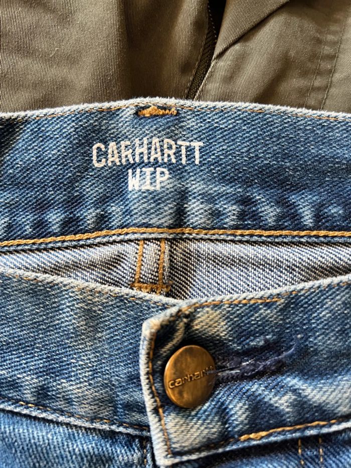 Jean Bleu Carhartt WIP Newel - photo numéro 5