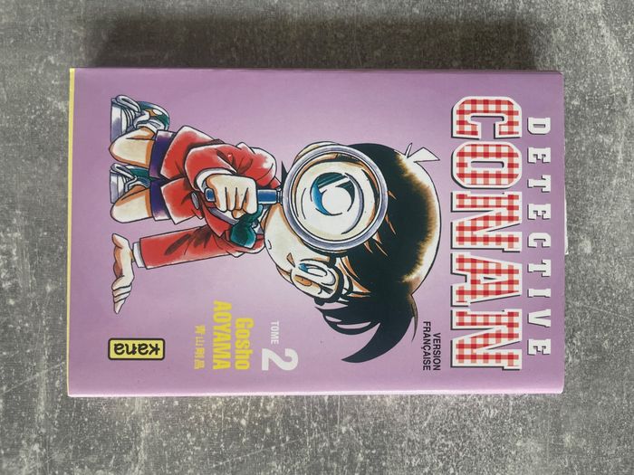 Manga Détective Conan, tome 2 en version française.