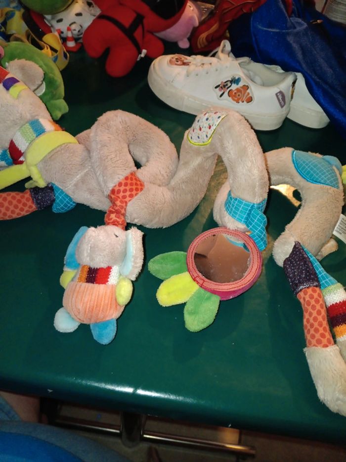 Spirale peluche pour cosy ou poussette kiabi - photo numéro 3