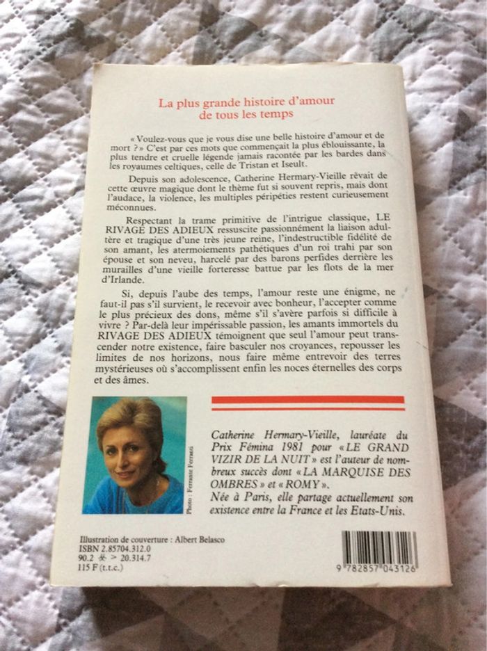 #le rivage des adieux Catherine Hermary Vielle - photo numéro 3