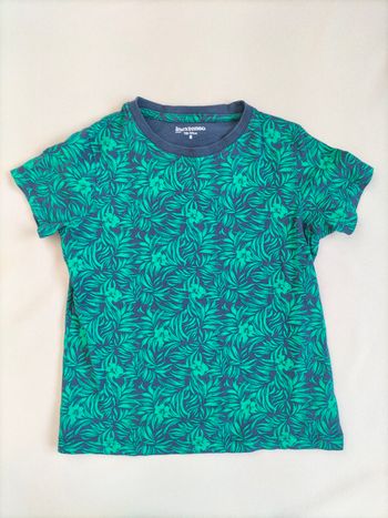 💚 T-shirt manches courtes tropical - 8 ans - In extenso - Très bon état 💚