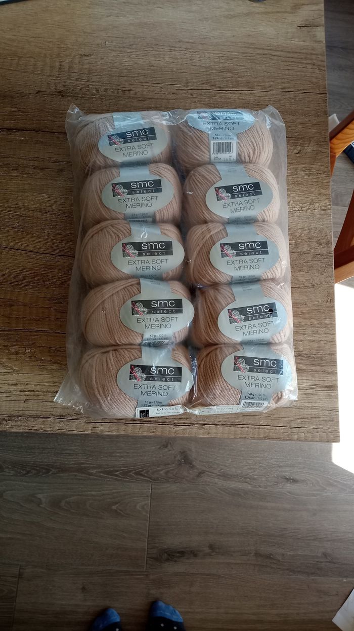 10 pelotes merino supersof schachenmayr - photo numéro 2
