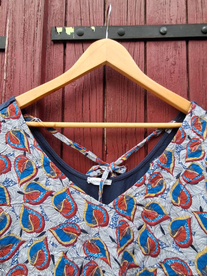 T shirt fluide Cache Cache taille 38 - photo numéro 4