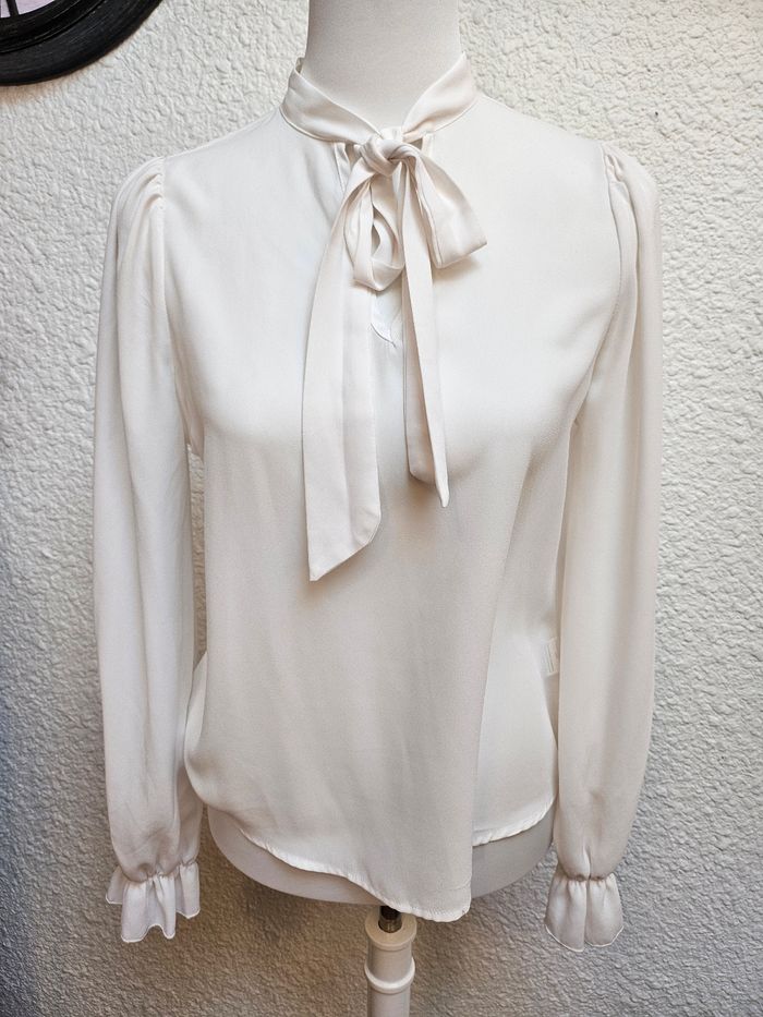 Blouse blanche taille S