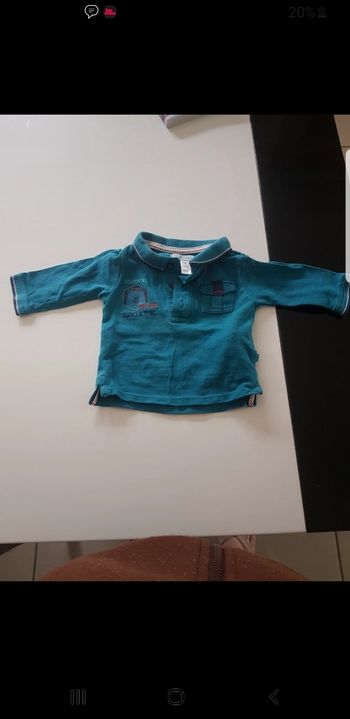 Polo manches longues