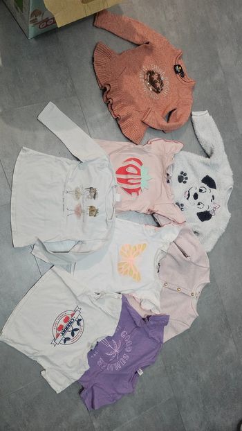Lot vêtements fille 4 ans