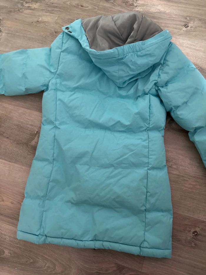 Manteau hiver long bleu clair 7 8 ans trespass - photo numéro 5