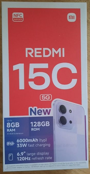 Redmi 15C NEUF