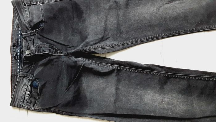 Vêtement femme pantalon type jean noir Bonobo regular fit taille 40 - photo numéro 2