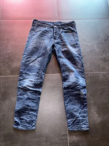 Jean 👖 G vintage star t 32 homme délavé jambes