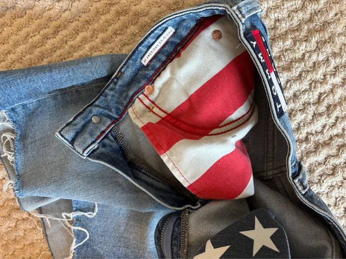 Mini jupe en jean Tommy Jeans - Taille 26 (équivalent 34/36) - photo numéro 7