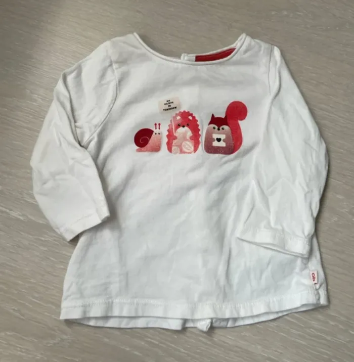 Lot de t-shirts obaibi animaux - photo numéro 6