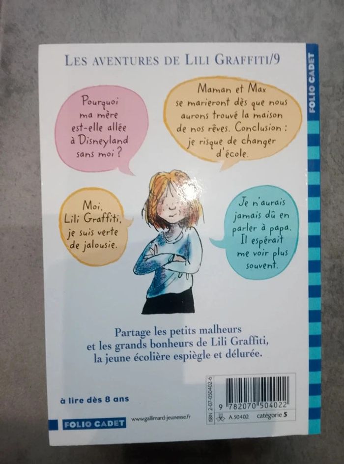 Livre enfant - lot de 7 livres de la collection "Les aventures de Lili Graffiti" - photo numéro 15