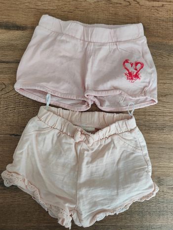 Short bébé fille 3 mois