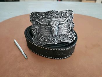 Ceinture de cowboy country taureau