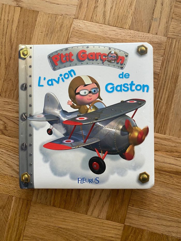 Livre 📖 - P’ti garçon - L’avion de Gaston  - TBE
