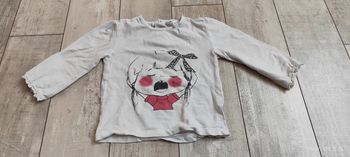 T-shirt blanc Kidkanaï T24M