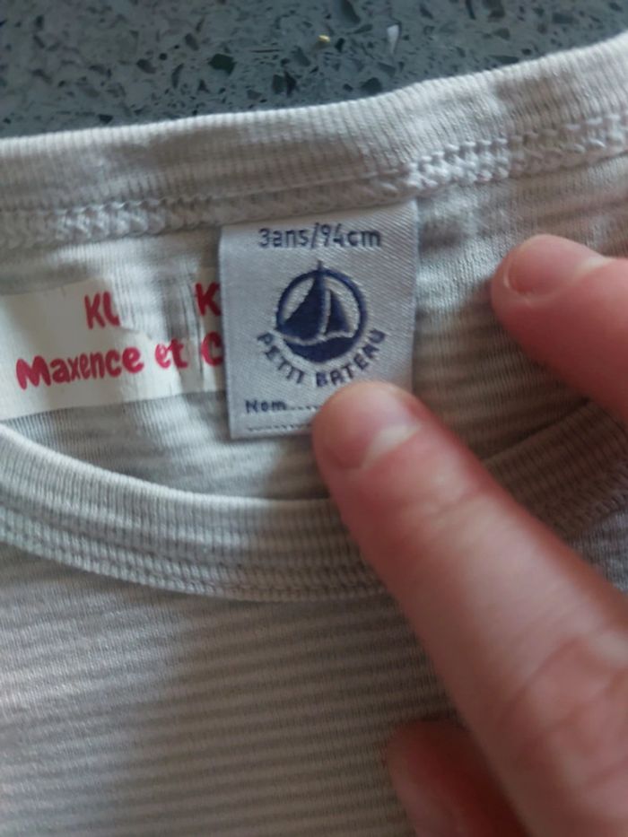 Maillot de corps rayé - photo numéro 2