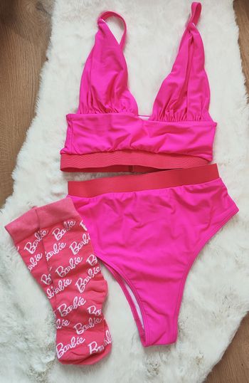 Ensemble de pole dance Flashy Pink