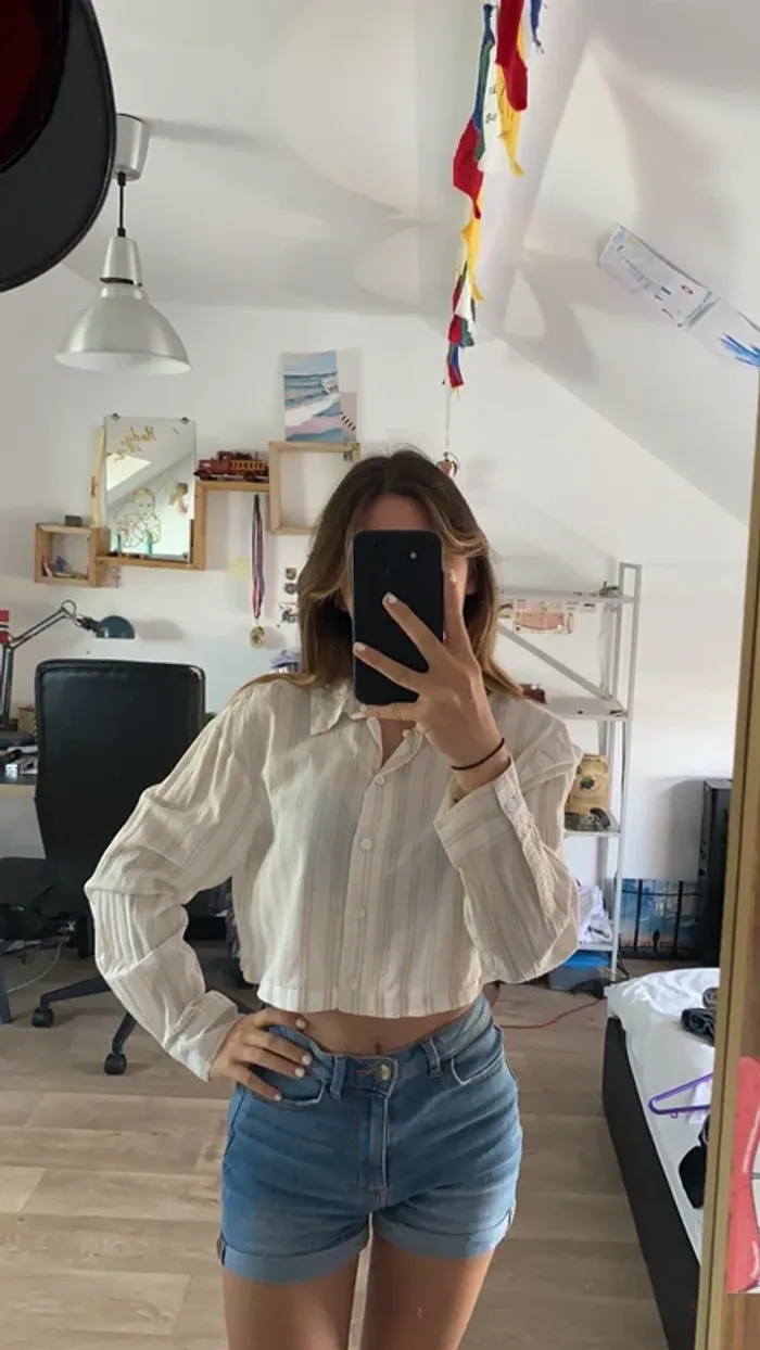 Chemise à rayure