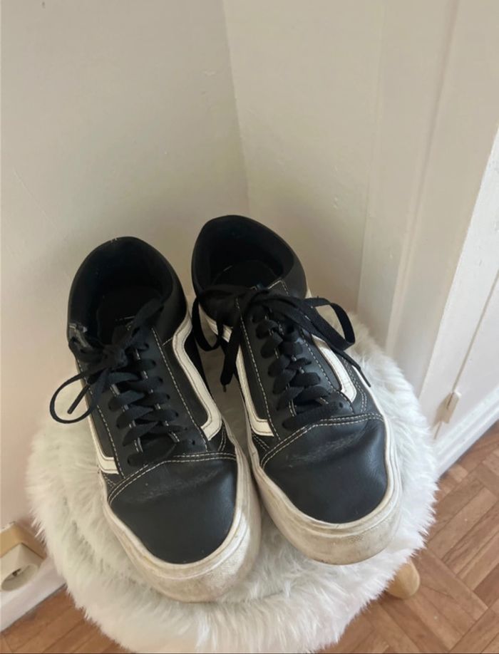 Basket vans en cuir - photo numéro 2