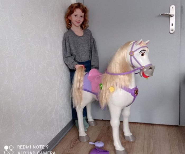 Cheval géant Maximus de Raiponce - photo numéro 9