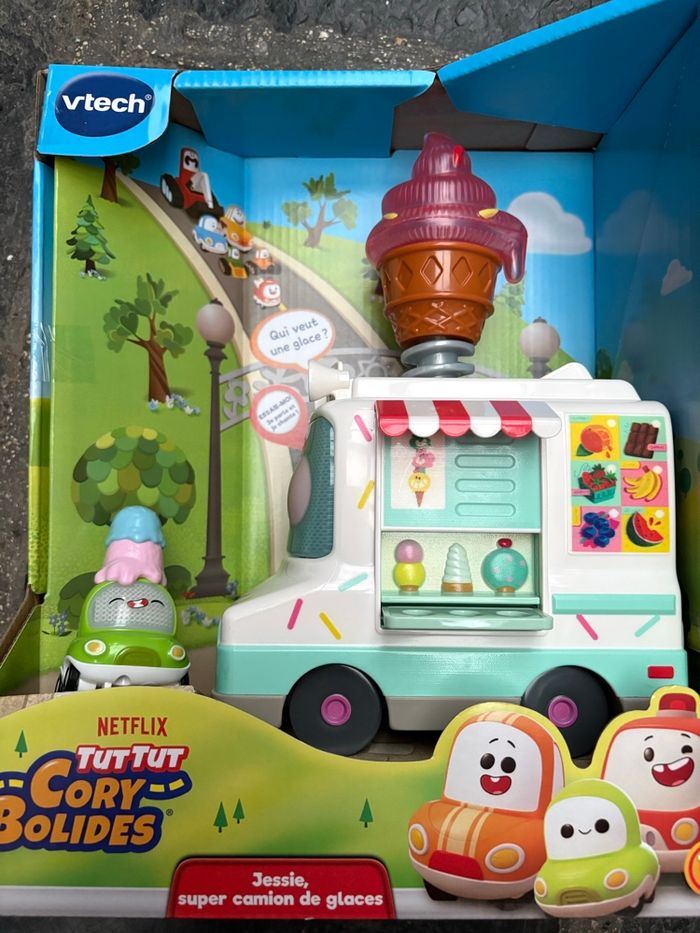 Camion de glaces Vtech Tut Tut Cory Bolides Jessie - photo numéro 3