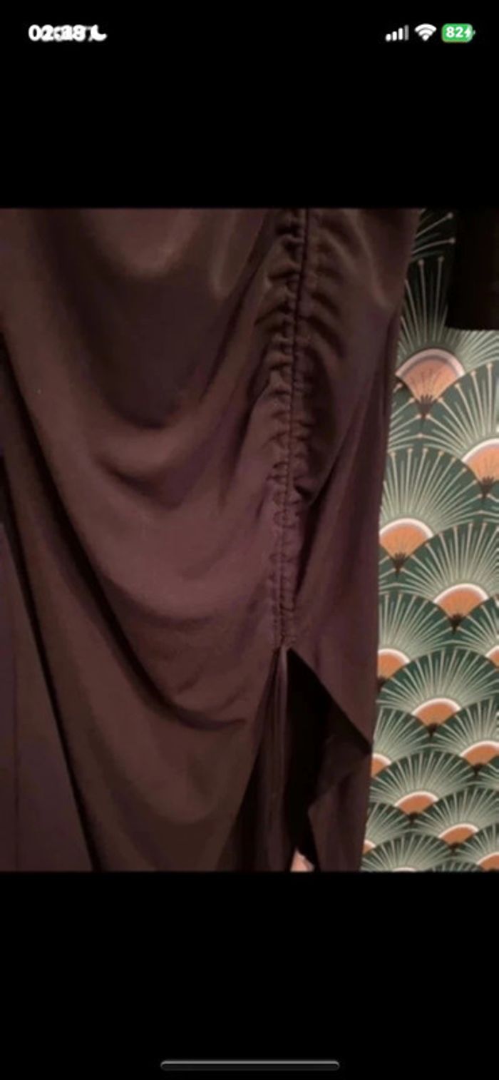 Belle robe longue noir sexy Zara taille M - photo numéro 4