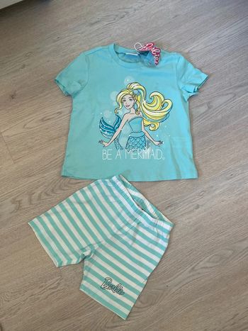 Pyjama, short ou ensemble original Marine Barbie taille 2 3  ans neuf