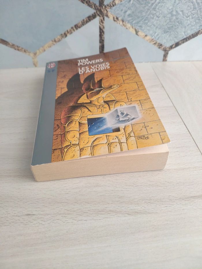 Livre poche science fiction les voies d'Anubis Tim Powers - photo numéro 3