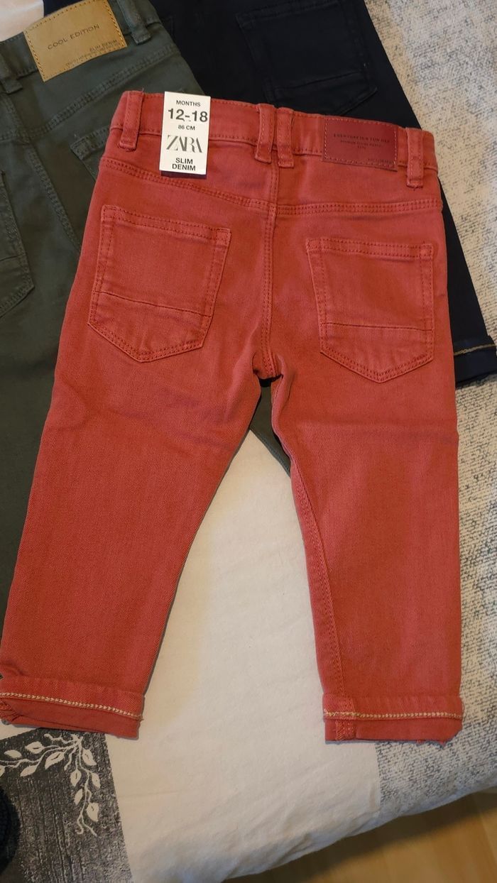 Neufs(non portés) 🏷🏷🏷🤩😍🥰superbes Jeans slim 18 mois garçon(prix ferme)!!🏷😍🥰 - photo numéro 10
