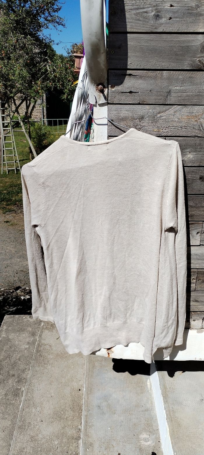 Gilet beige - photo numéro 2