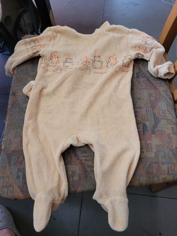 Pyjama velours 3 mois