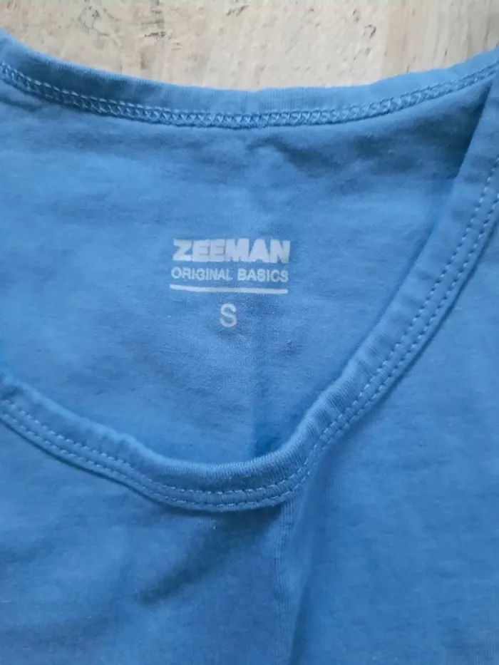 Lot 2 débardeurs 'Zeeman' taille S - photo numéro 3