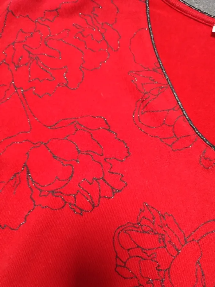 Joli pull ample mi saison S/M - photo numéro 10