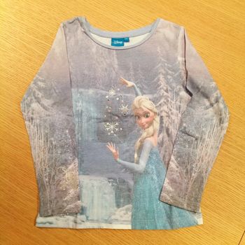 Tee-shirt reine des neiges - Disney - 5/6 ans