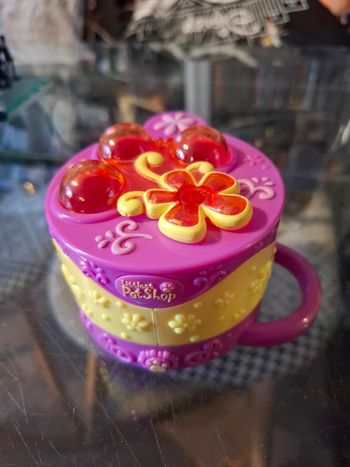 Little Petshop Polly Pocket littlest Pet Shop teeniest tiniest coffret maison papillon butterfly boîte