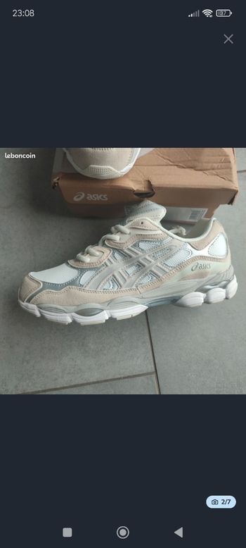 Asics gel nyc beige 