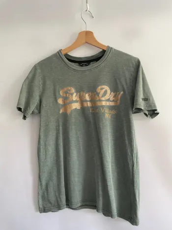 T-shirt kaki 38 superdry