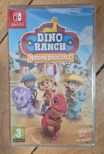 Dino Ranch mission sauvetage. Neuf sous blister. Nintendo Switch compatible Switch Lite et Oled.