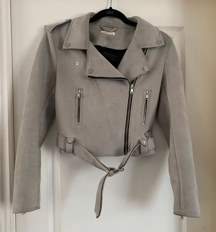 Blazer en daim cache cache T36